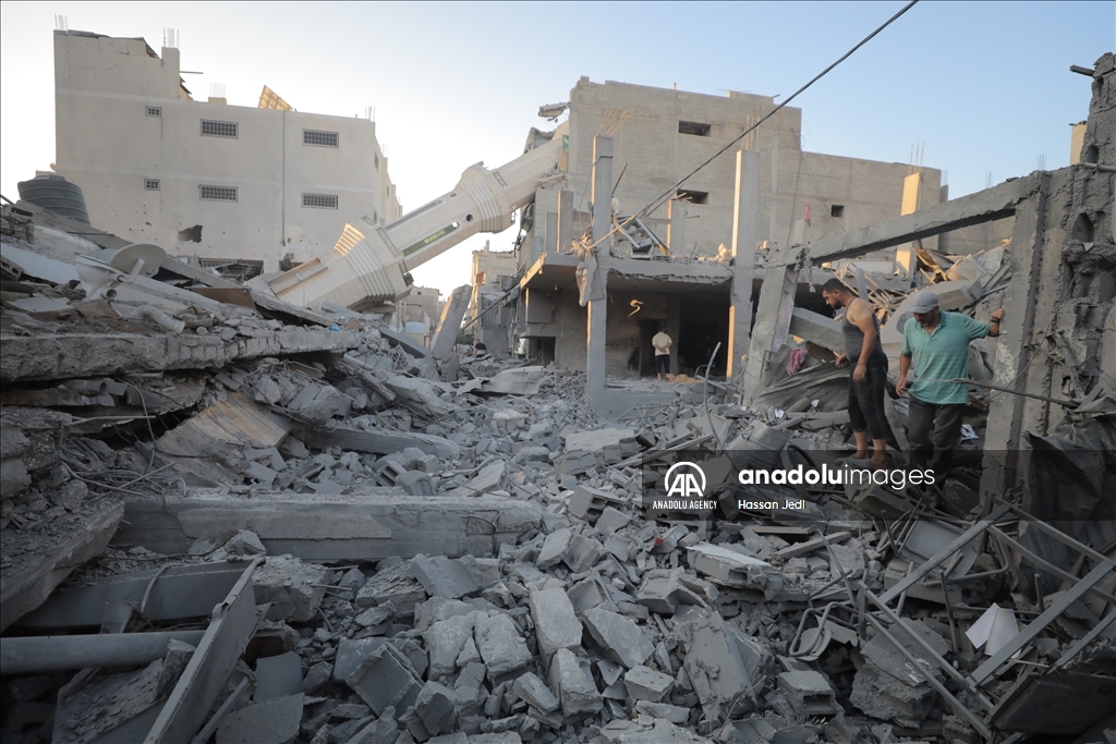 Израильская армия нанесла удар по лагерю беженцев «Нусайрат» в Газе