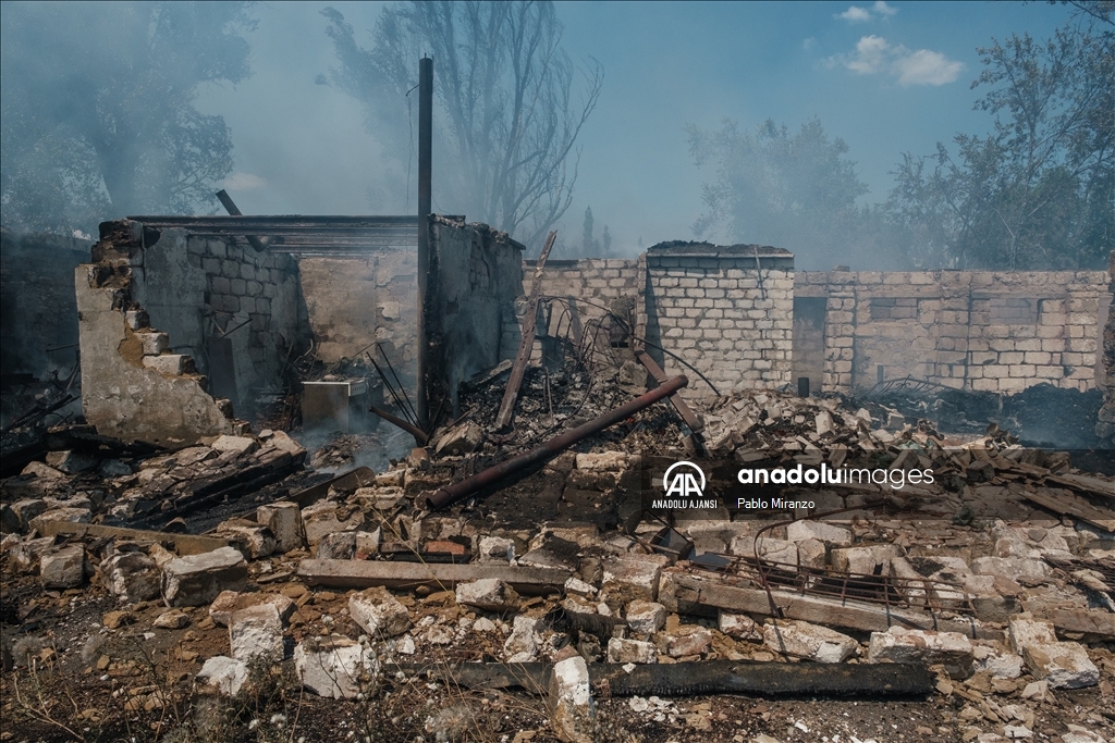Rusya, Ukrayna'nın Donetsk bölgesine hava saldırısı düzenledi