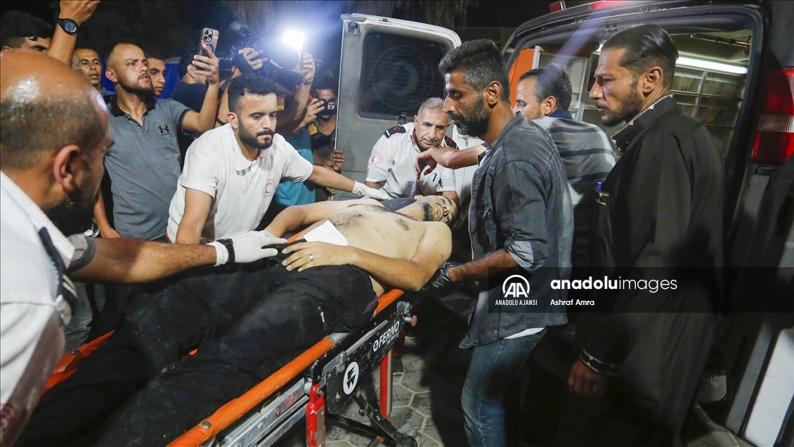 İsrail ordusunun Gazze Şeridi’ne yönelik saldırıları devam ediyor