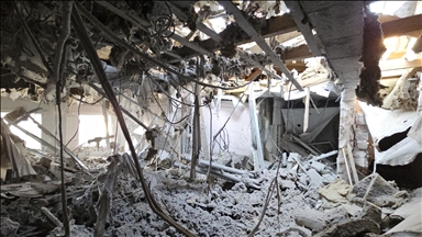 Rus saldırısının ardından Ukrayna'nın Herson kentindeki hasar görüntülendi