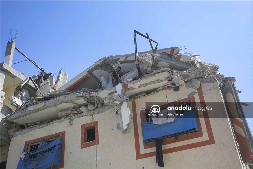 İsrail'in Gazze'ye yönelik saldırıları sürüyor