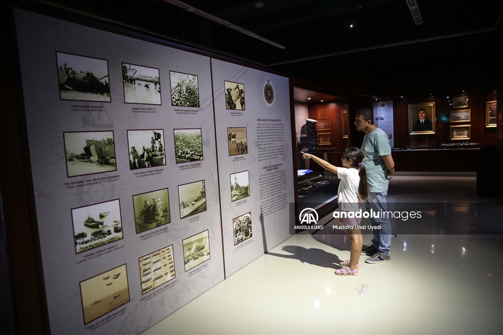 Harekatta kullanılan mühimmat ve teçhizat müzede sergileniyor