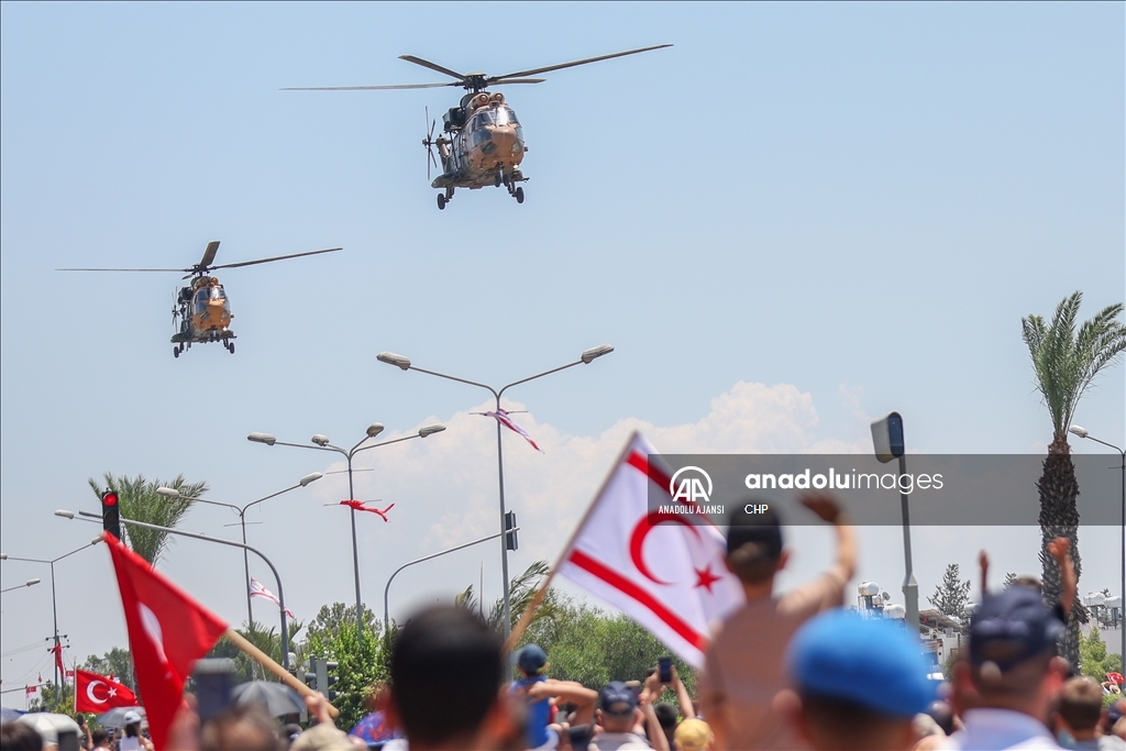 KKTC'de 20 Temmuz Barış ve Özgürlük Bayramı kutlandı