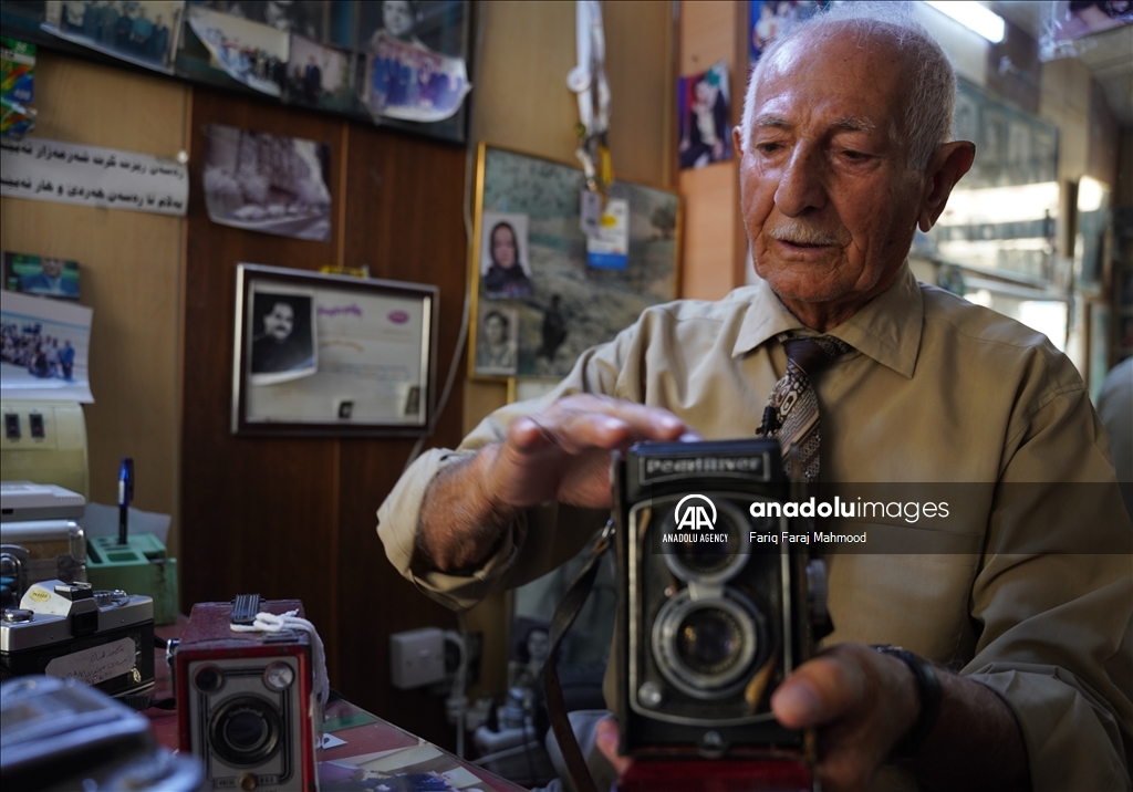 Iraqi photographer has been pursuing his childhood dream for the last 70 years