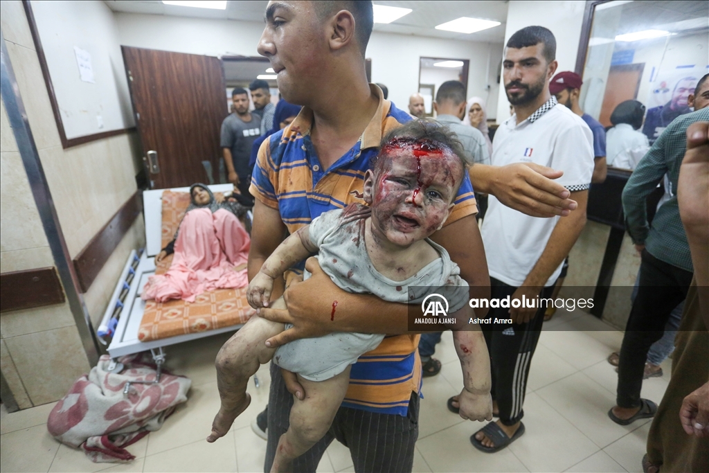 İsrail ordusunun Gazze Şeridi'ne yönelik saldırıları devam ediyor