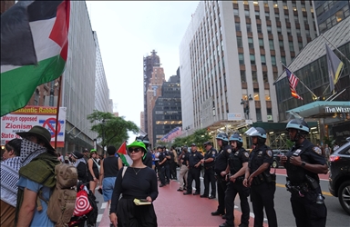 В Нью-Йорке прошло шествие в поддержку Палестины