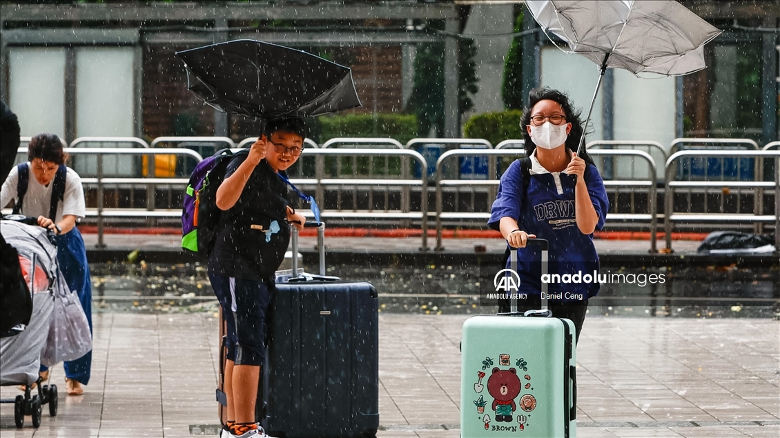 Preparations for Typhoon Gaemi in Taiwan