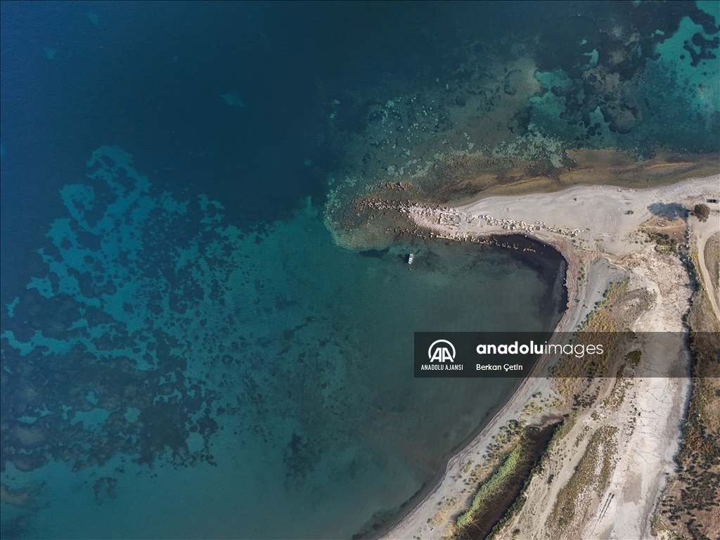 Anadolu kıyılarındaki "en iyi korunmuş" antik liman Teos