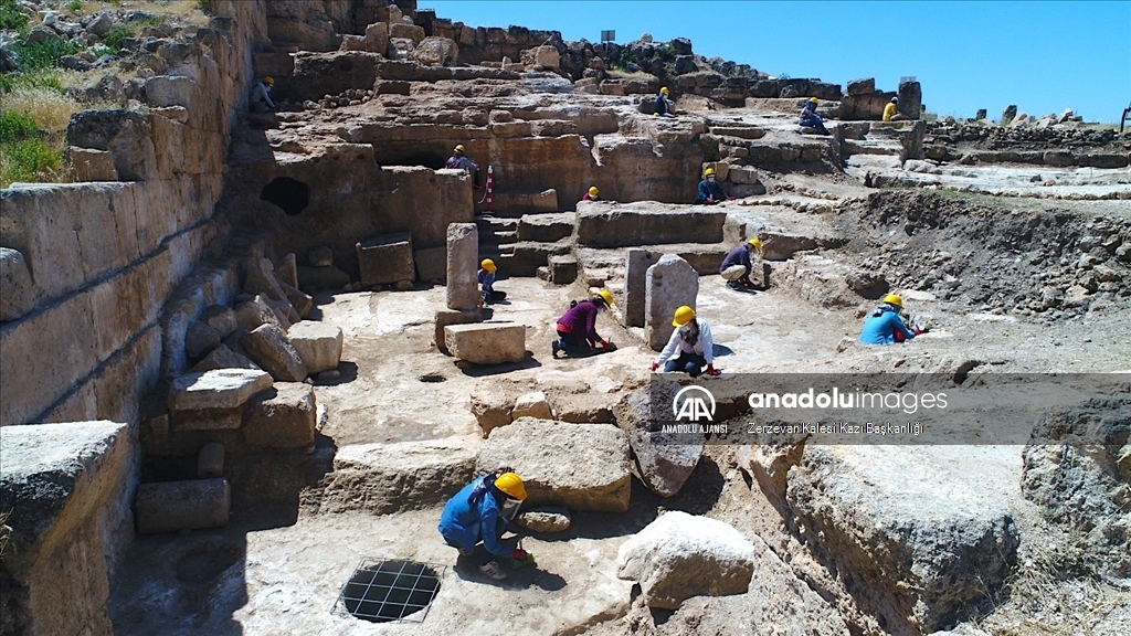 3 bin yıllık Zerzevan Kalesi UNESCO Dünya Miras Kalıcı Listesi'ne girme yolunda