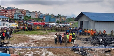 Жертвами крушения самолета в Непале стали 18 человек