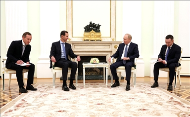 Президент РФ встретился в Москве с главой сирийского режима Башаром Асадом