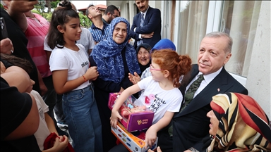 Cumhurbaşkanı Recep Tayyip Erdoğan, Rize'de
