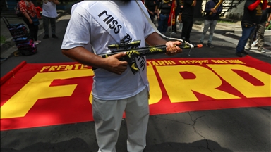 Öğrenci Katliamı’nın 49. yıldönümü dolayısıyla San Salvador’da protesto gösterisi düzenlendi
