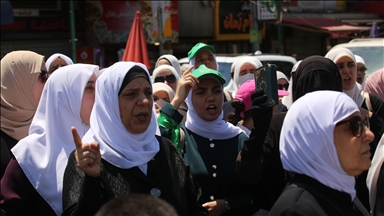 Hamas Siyasi Büro Başkanı Heniyye'nin, İran'da suikasta uğraması Batı Şeria'da protesto edildi