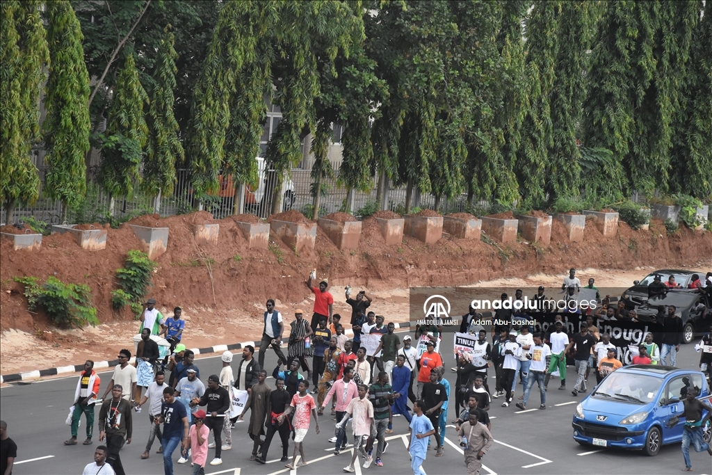 Nijerya'da hayat pahalılığına karşı protestolar düzenlendi