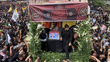 Tahran'da suikasta uğrayan Hamas lideri Heniyye için cenaze töreni düzenlendi