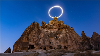 Kapadokya’nın eşsiz görüntüsü