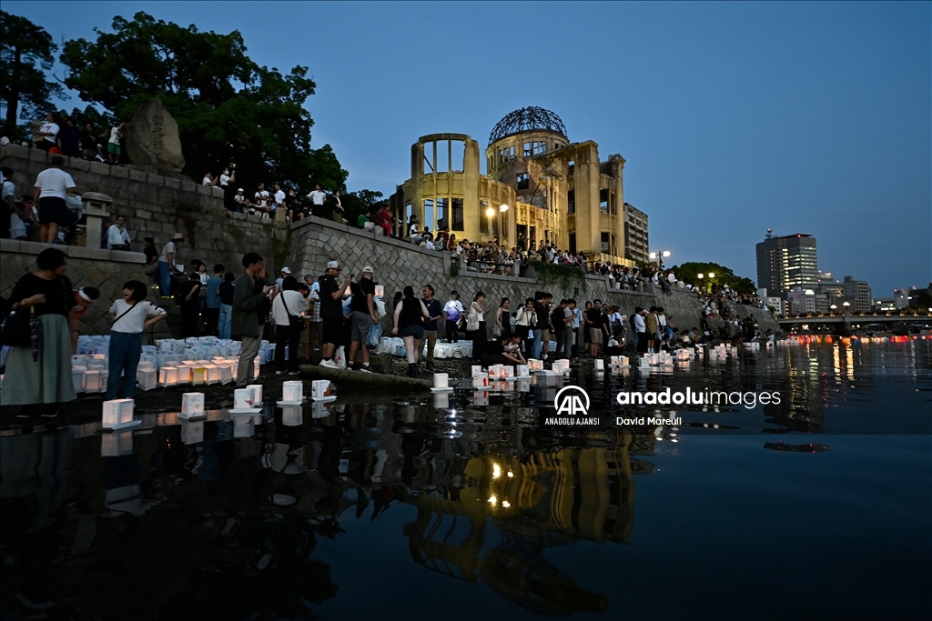 ABD'nin Hiroşima'ya atom bombası atmasının 79. yılı anıldı