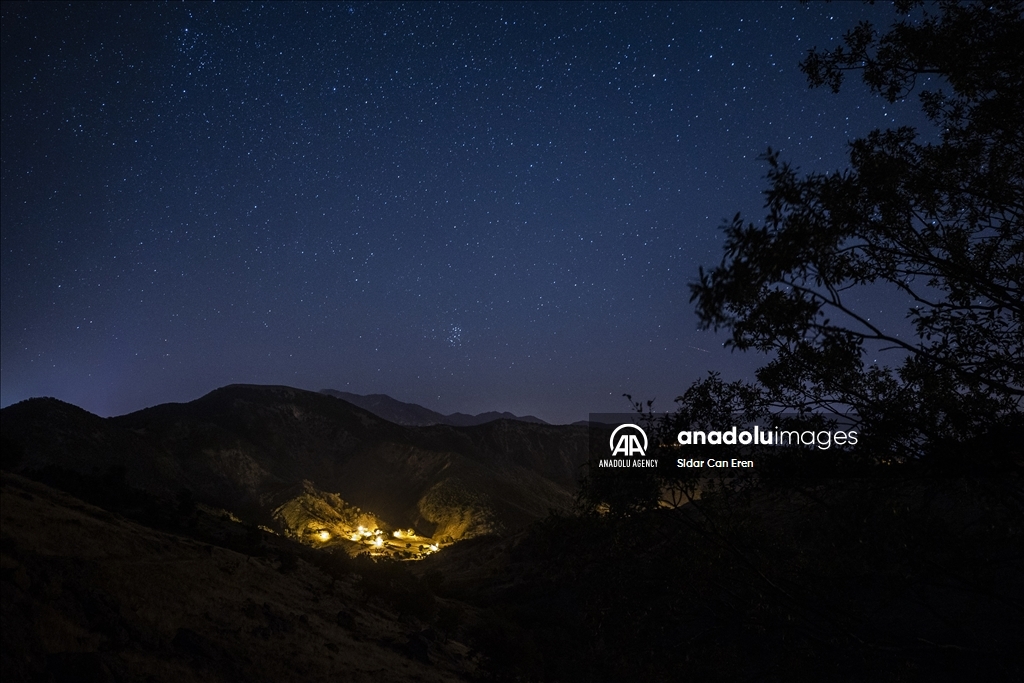 Starry night in Turkiye's Tunceli