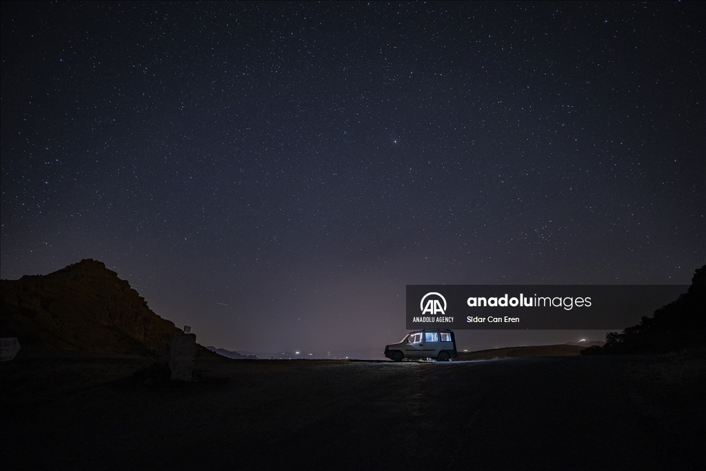 Starry night in Turkiye's Tunceli