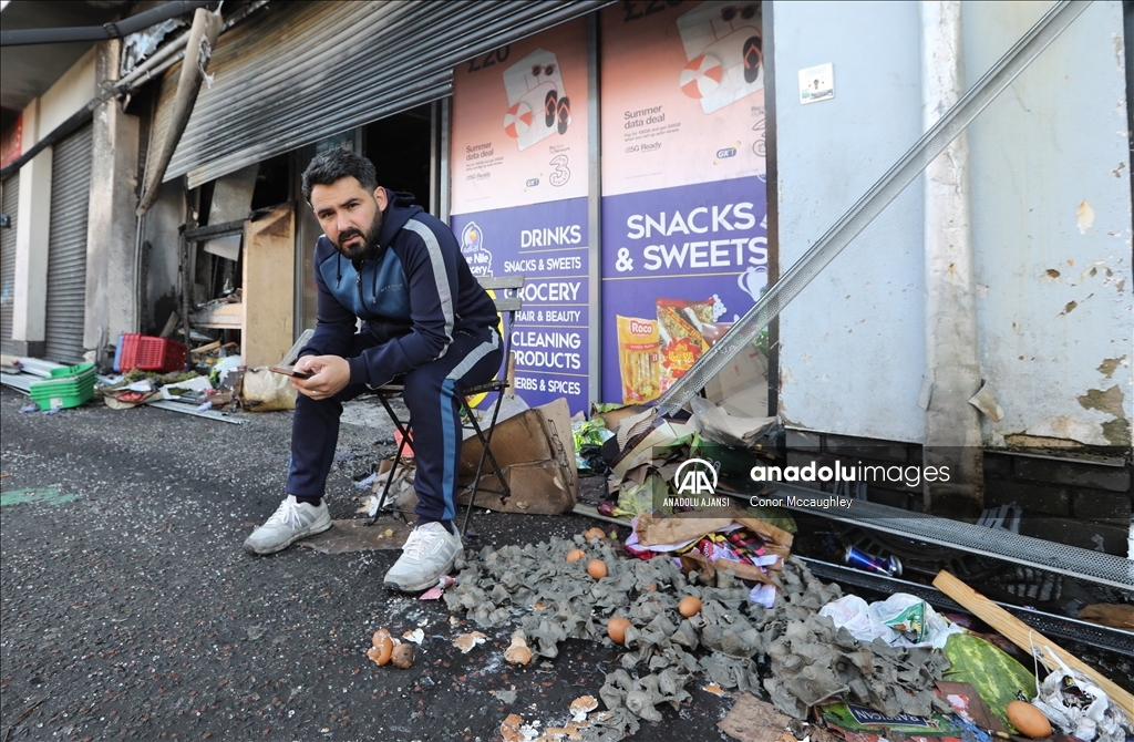 Belfast'ta ırkçı saldırılar devam ediyor