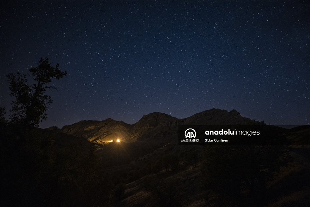 Starry night in Turkiye's Tunceli