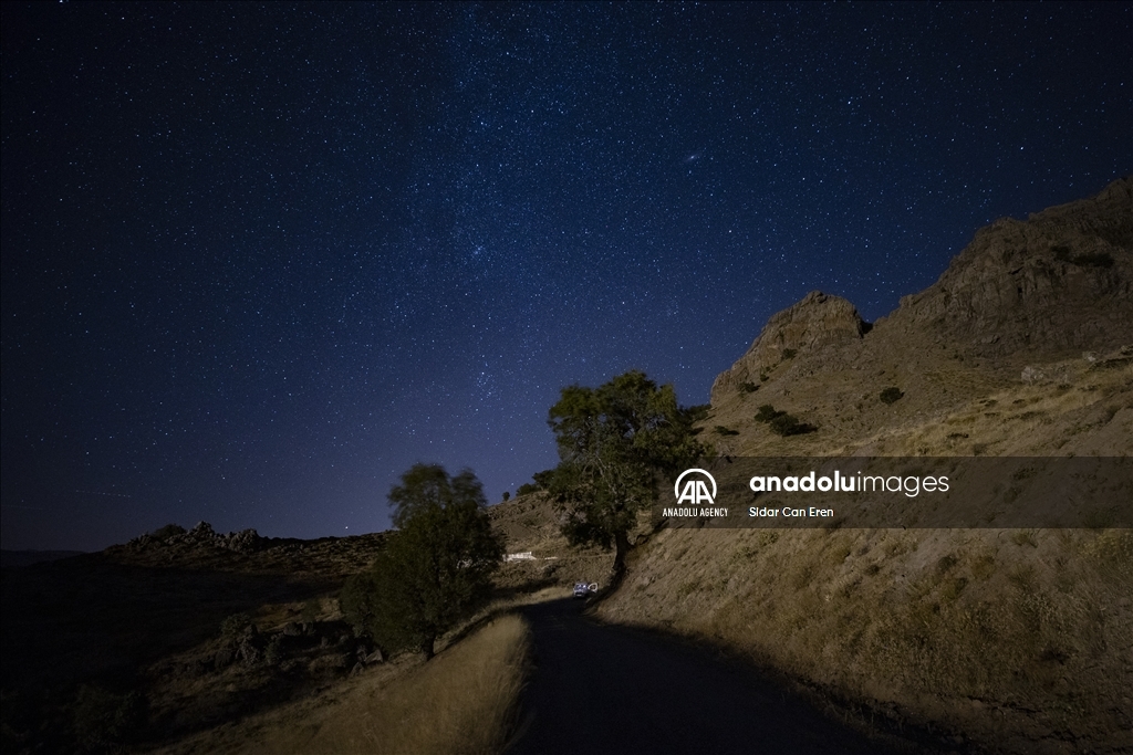 Starry night in Turkiye's Tunceli