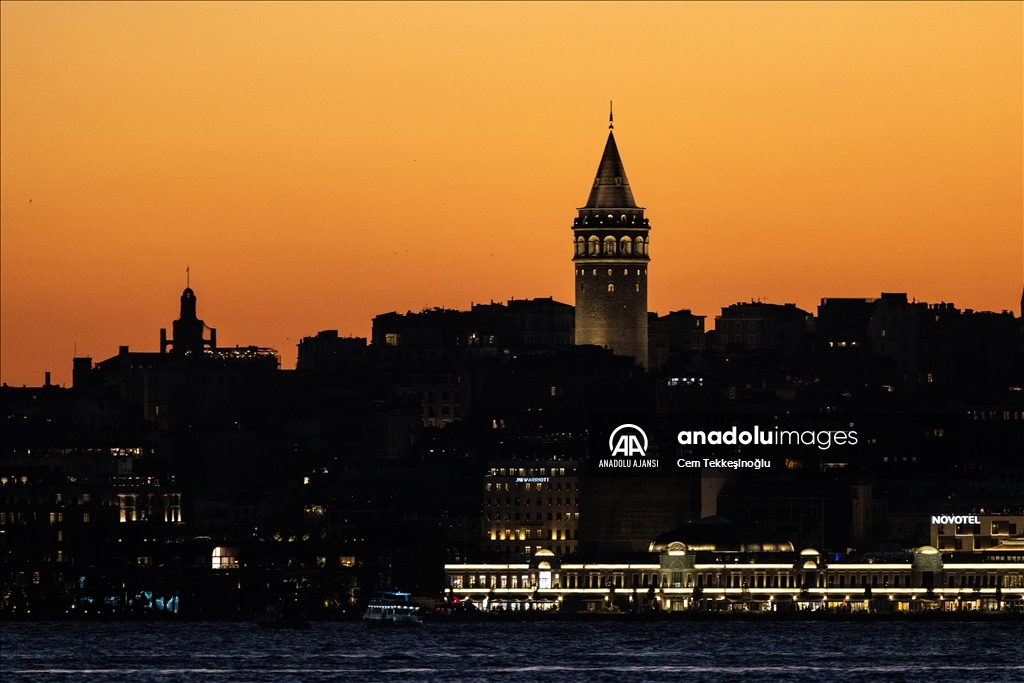 İstanbul’da gün batımı