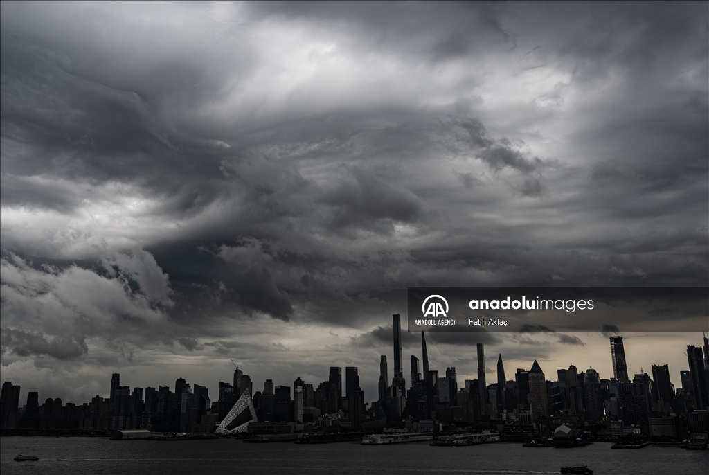 Rainy day in New York