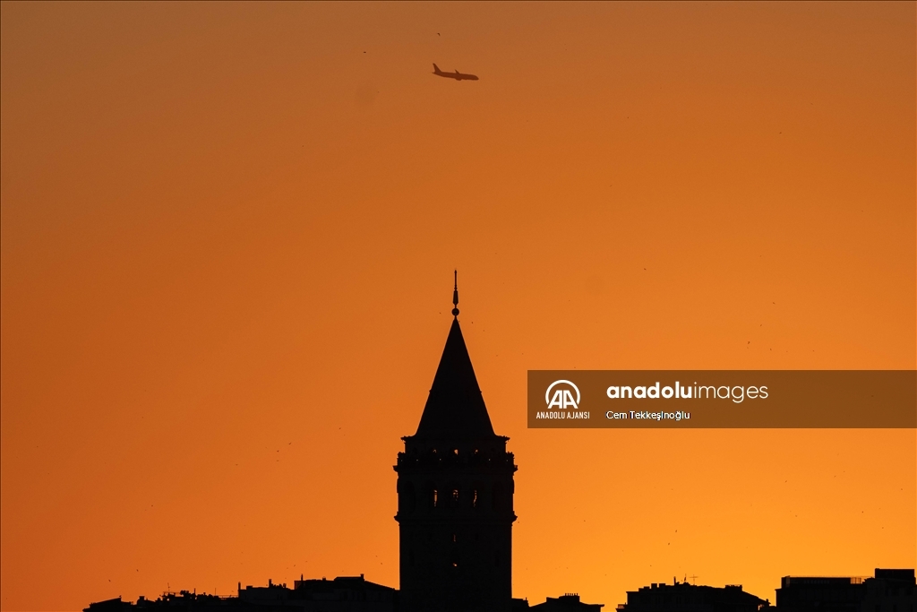 İstanbul’da gün batımı