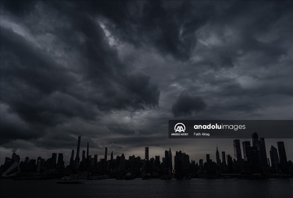 Rainy day in New York