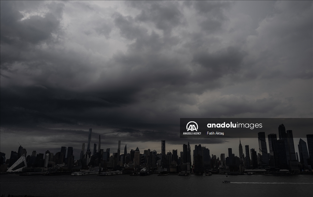Rainy day in New York