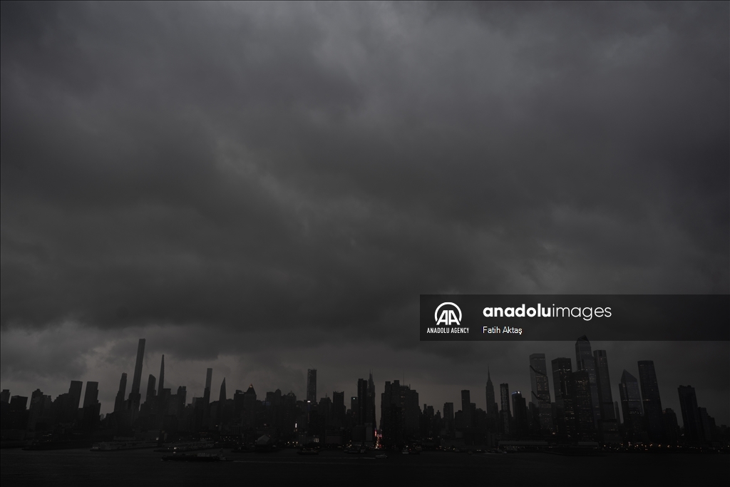 Rainy day in New York