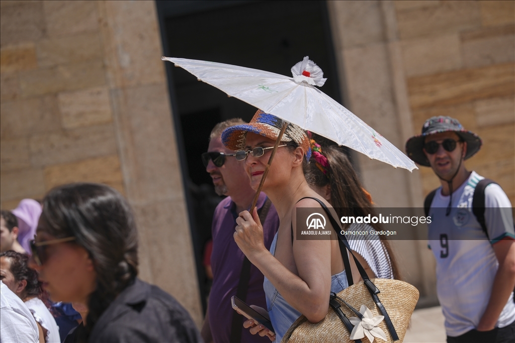 Ankara'da sıcak hava