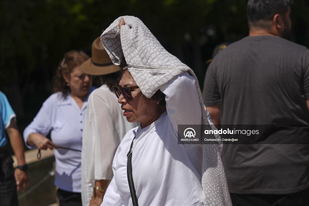 Ankara'da sıcak hava