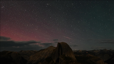 California'da Perseid meteor yağmuru