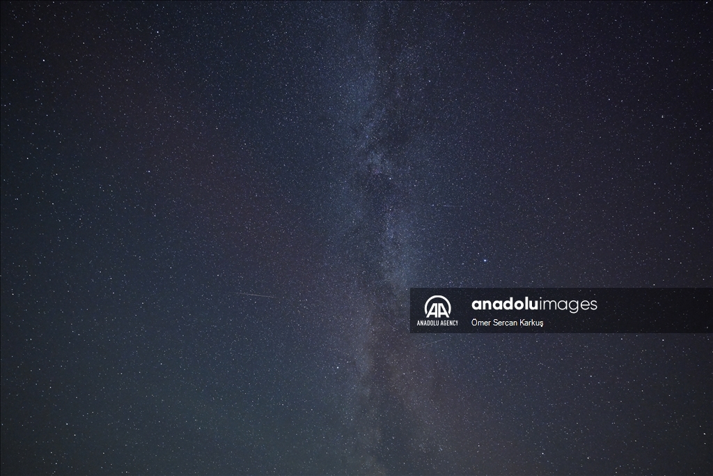 Perseid meteor shower and Northern Lights in Germany