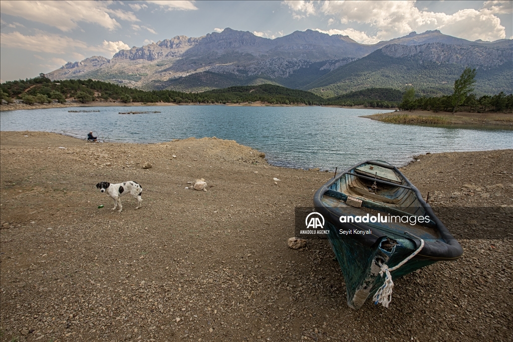 Gokcehuyuk Dam in Turkiye's Konya ​​​​​​​ 