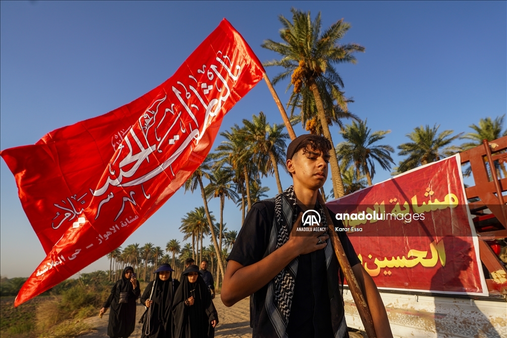 В Ираке прошло траурное шествие Арбаин