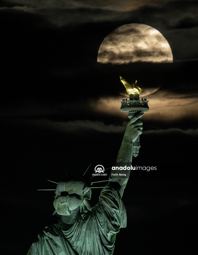 New York'ta Süper Ay