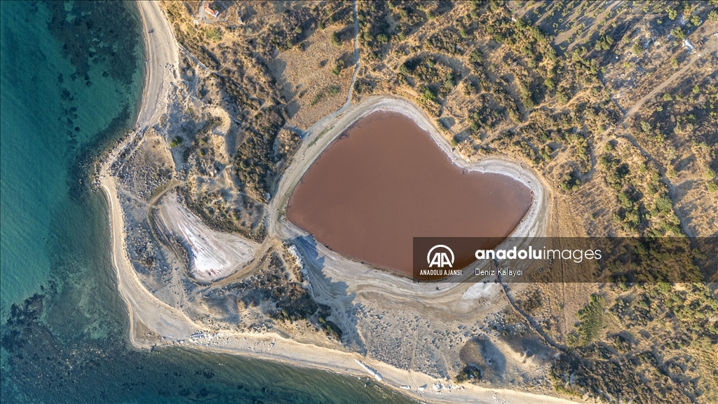 Çanakkale'nin "Pembe Göl"ü
