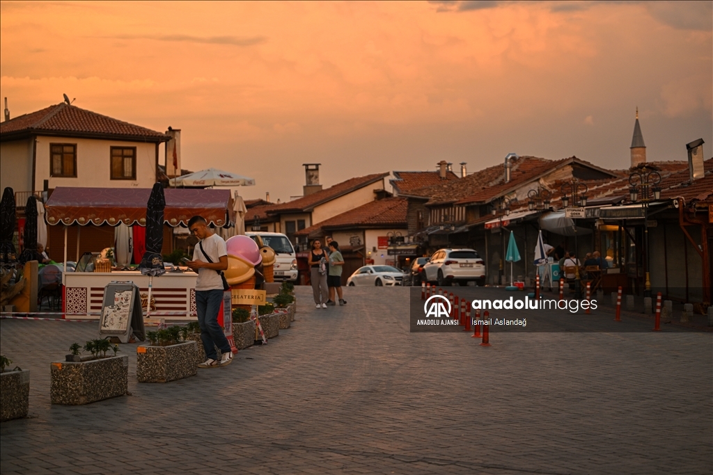 Ankara'da gün batımı