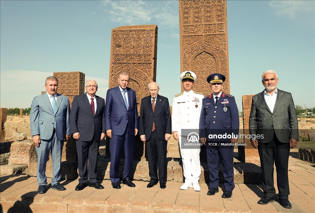 Cumhurbaşkanı Recep Tayyip Erdoğan, Ahlat'ta