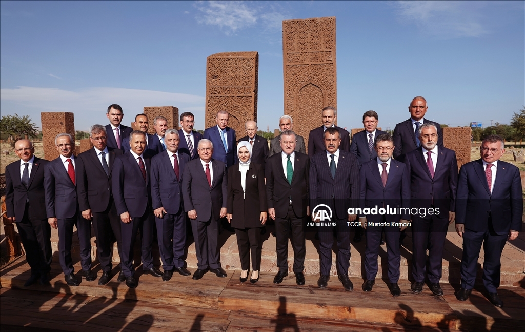 Cumhurbaşkanı Recep Tayyip Erdoğan, Ahlat'ta