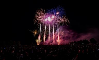 International Fireworks Festival “Flammende Sterne” comes to an end in Stuttgart