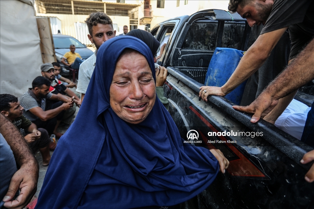 İsrail'in saldırısı sonucu hayatını kaybedenler için cenaze töreni düzenlendi