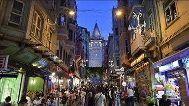 One of historical symbols of Istanbul: Galata Tower