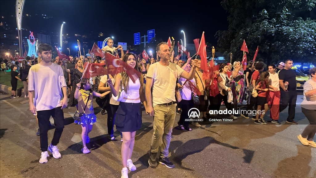 Zonguldak'ta, 30 Ağustos Zafer Bayramı dolayısıyla etkinlikler yapıldı
