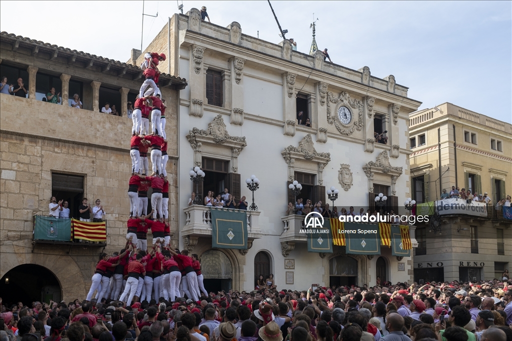 İspanya'da insan kuleleri ile göz kamaştıran festival: Sant Felix Festivali