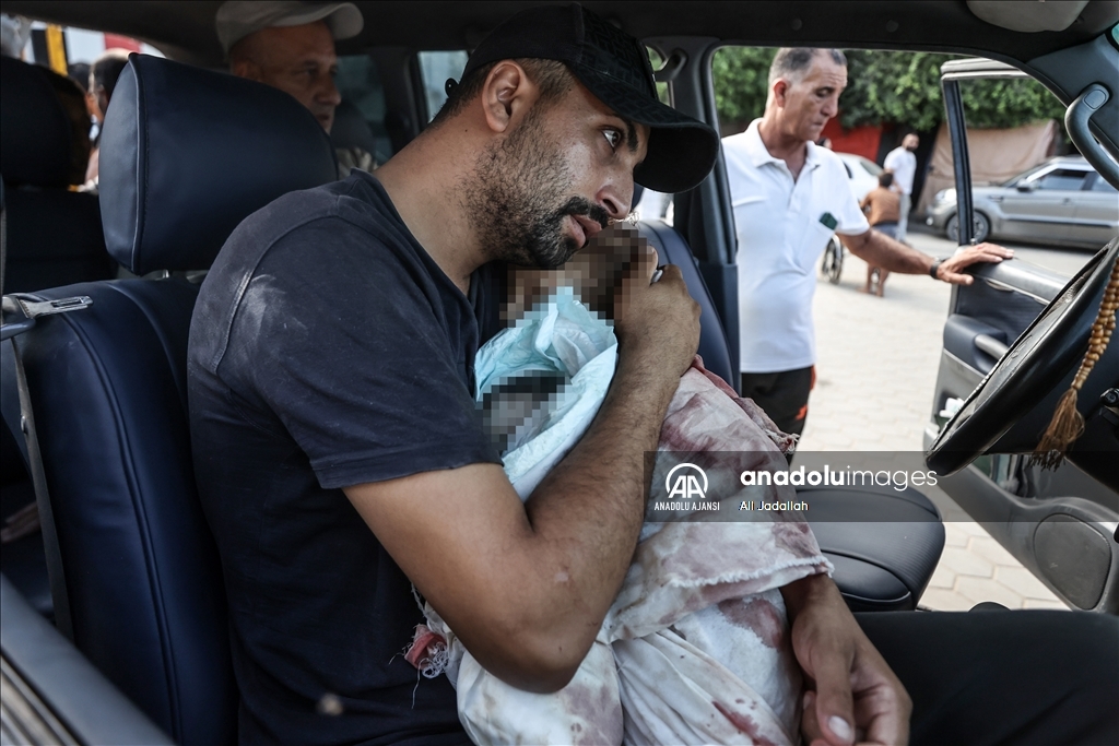 İsrail ordusunun Gazze Şeridi'ne yönelik saldırıları sürüyor